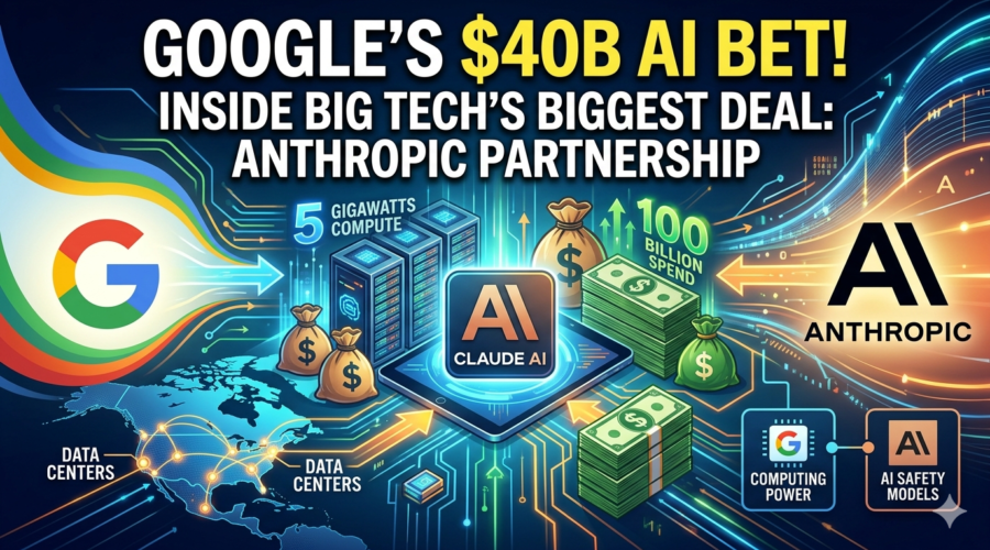 Google's $40 Billion Anthropic Investment: Inside Big Tech's Biggest AI Bet of 2026