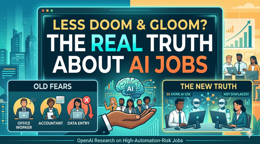 AI Jobs Impact 2025: New Research Suggests Less Doom and Gloom for Workers