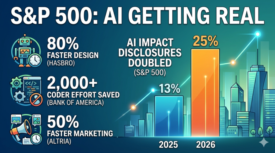 Corporate AI Adoption Is Getting Real: What S&P 500 Companies Are Actually Doing With AI