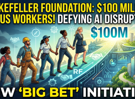 Rockefeller Foundation Commits $100 Million to Combat AI-Driven Job Disruption in America