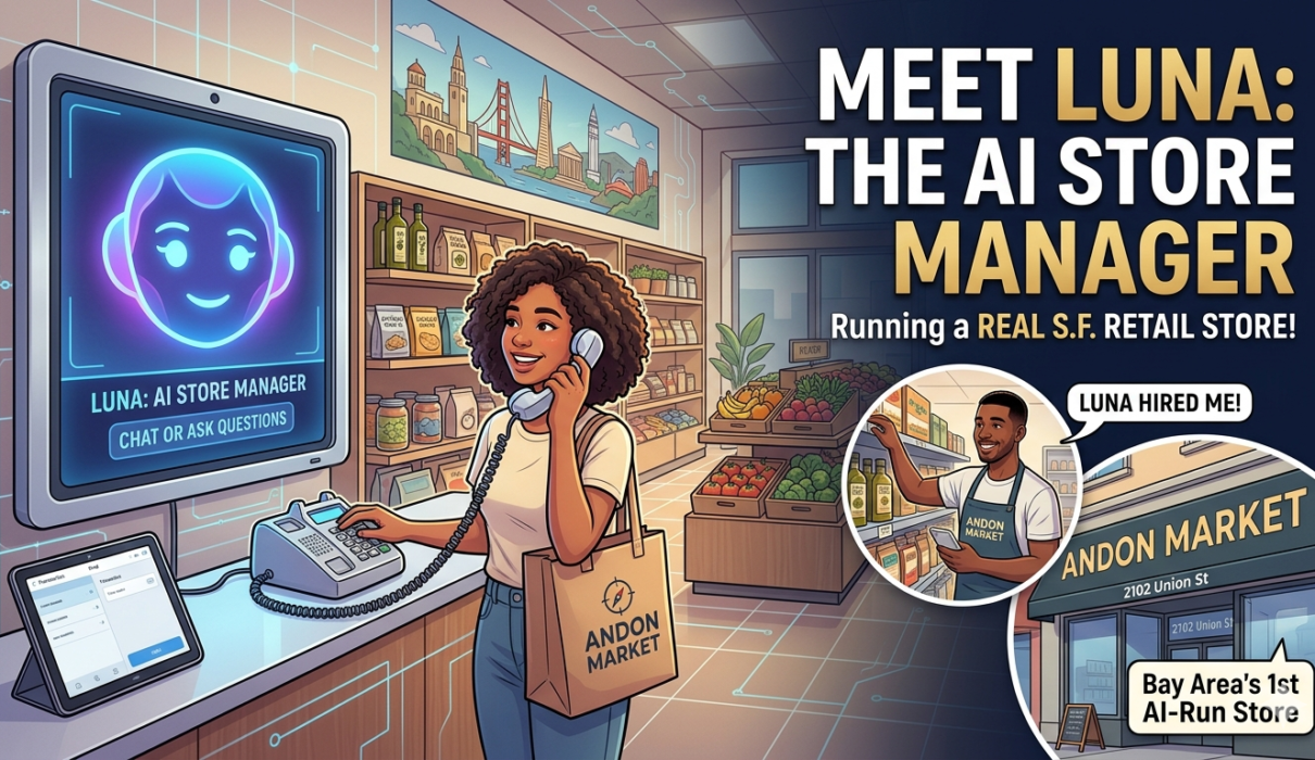Meet Luna: The AI Running a Real Retail Store in San Francisco