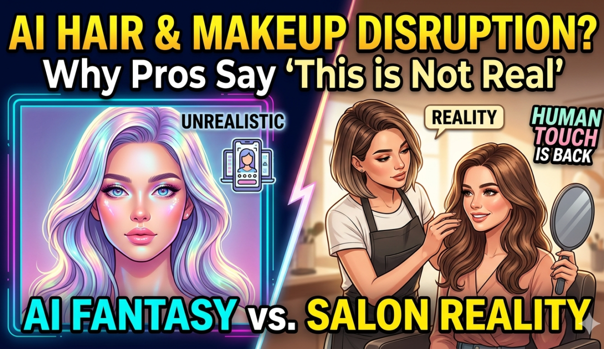 "Digital Fantasy": How AI-Generated Hair and Makeup Is Disrupting the Beauty Industry "Digital Fantasy": How AI-Generated Hair and Makeup Is Disrupting the Beauty Industry