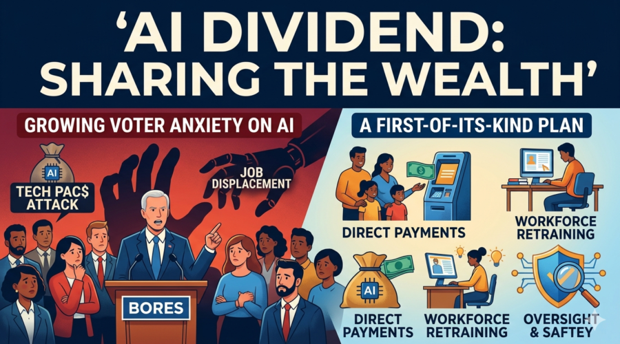 Exclusive: Alex Bores rolls out "AI dividend" plan to share AI wealth