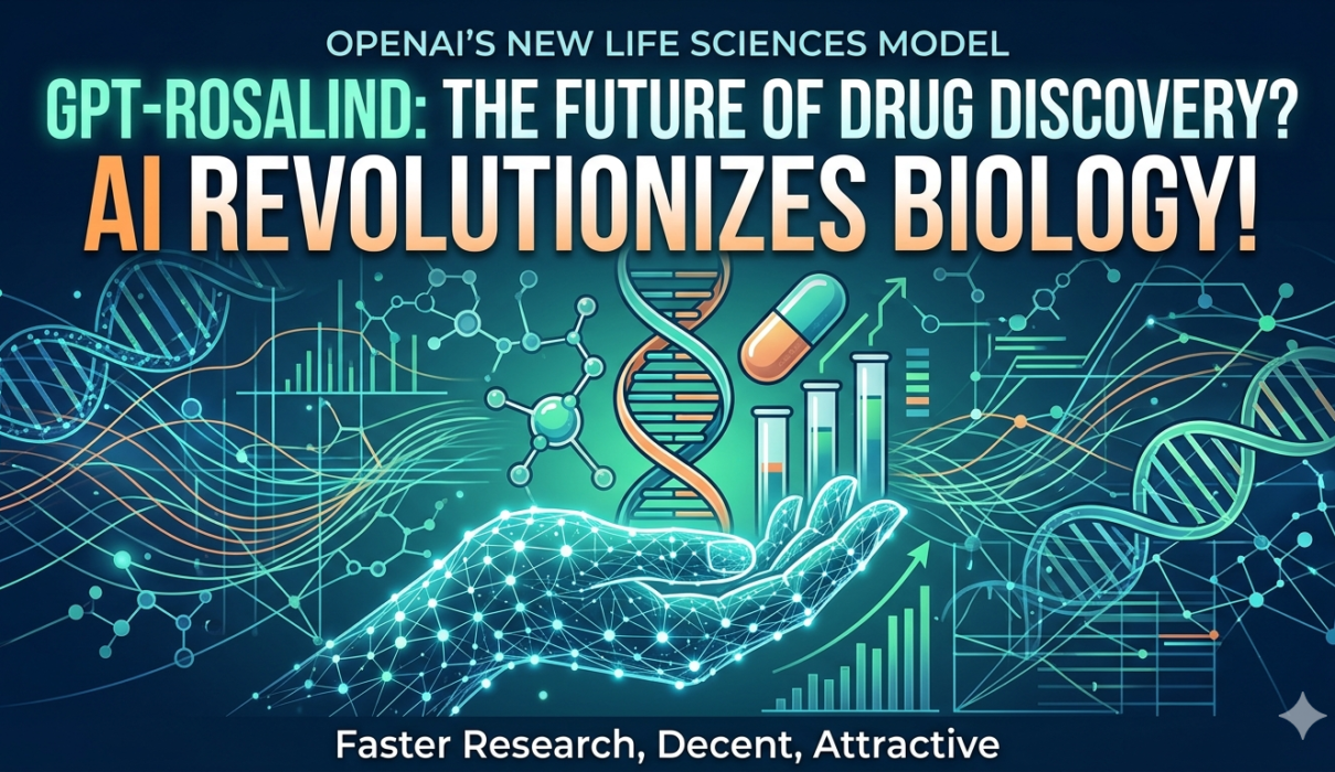 OpenAI Launches GPT-Rosalind: A New AI Model for Life Sciences and Drug Discovery Research