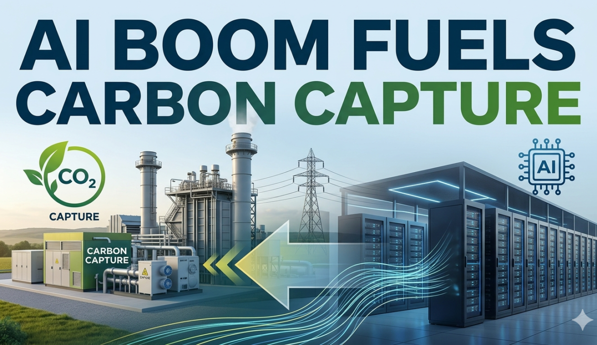AI Surge Gives Carbon Capture Technology a Powerful New Push