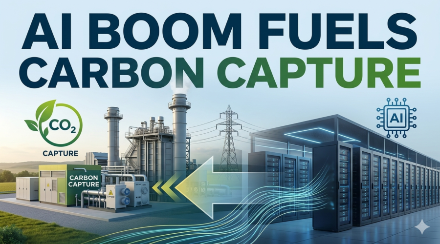 AI Surge Gives Carbon Capture Technology a Powerful New Push
