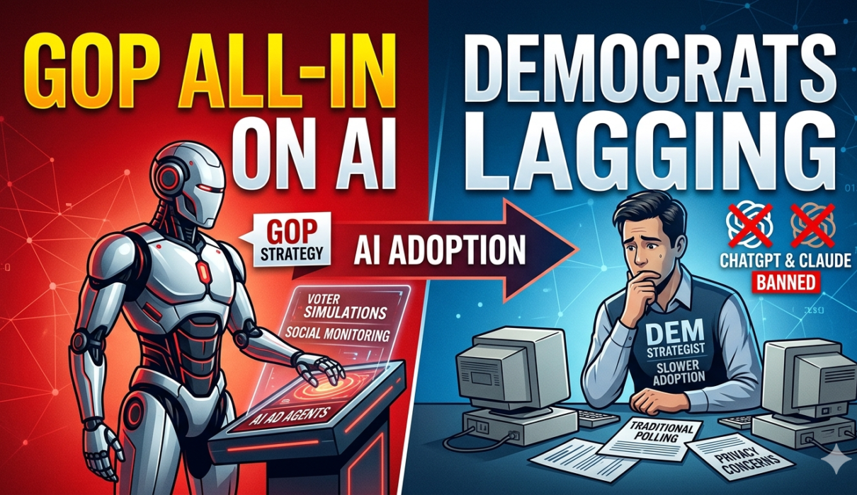 Republicans Are Going All-In on AI for Midterms — Democrats Are Lagging Behind