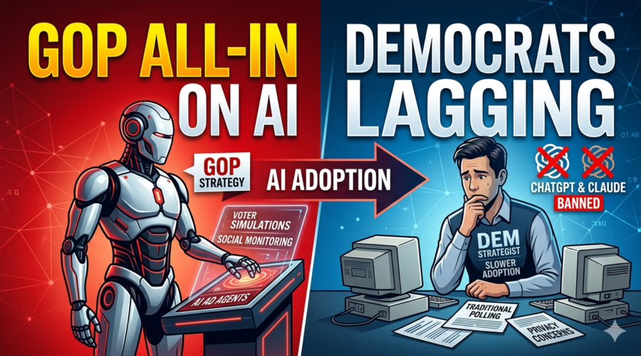 Republicans Are Going All-In on AI for Midterms — Democrats Are Lagging Behind
