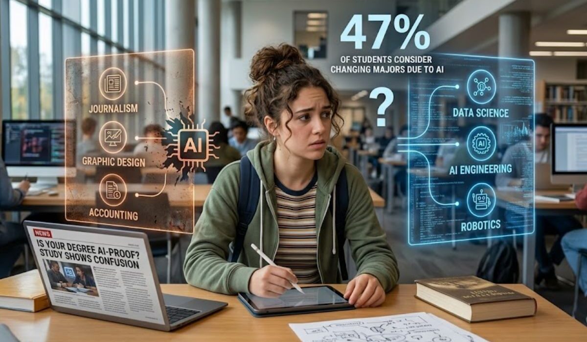AI Anxiety: Why Nearly Half of College Students Are Rethinking Their Majors