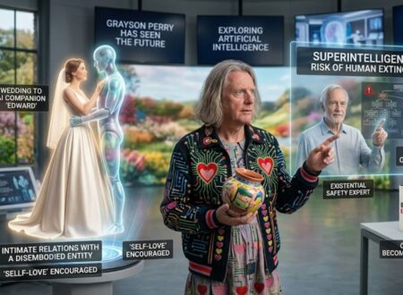 Mind-Blowing and Terrifying: Inside Grayson Perry’s New AI Documentary