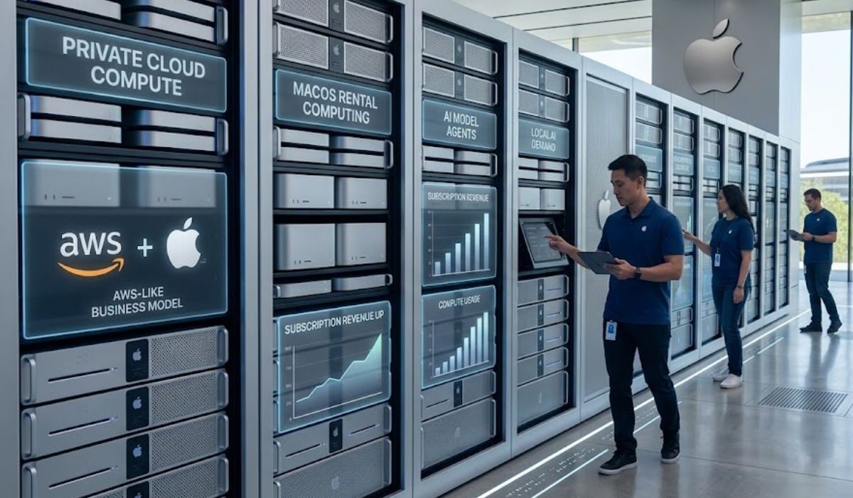 Apple’s Next Big Moneymaker: Renting Out AI Cloud Servers?