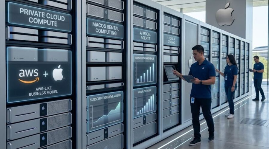 Apple’s Next Big Moneymaker: Renting Out AI Cloud Servers?
